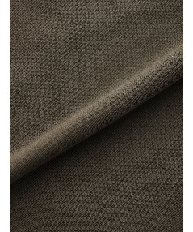 Green Parks 冷っとすずやか　ドルマンカット５分袖プルオーバー Khaki