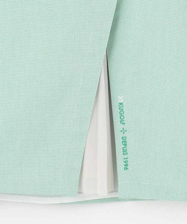 23区GOLF 【WOMEN】ハイパワーストレッチ シフォンコンビ スカート ピーコックグリーン系