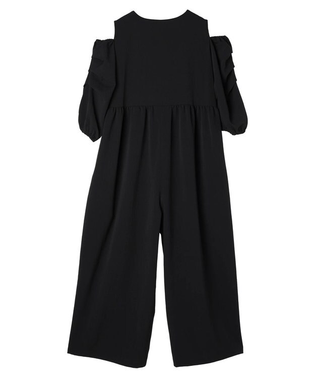 Green Parks ■ＥＳＣＡＲ　タックスリーブワイドオールインワン Black