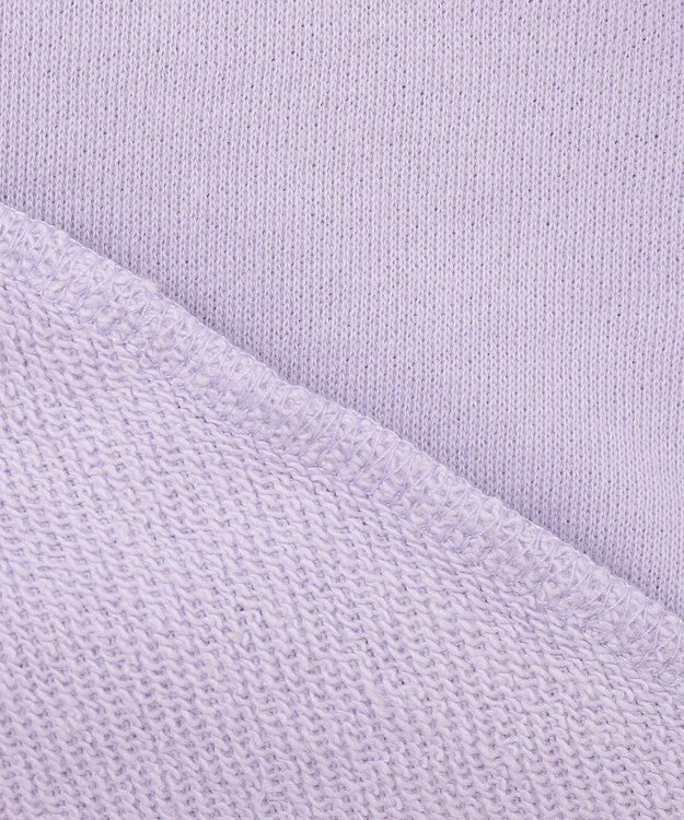 ANY KIDS 裏毛 モシャモシャ ロゴ トレーナー ラベンダー