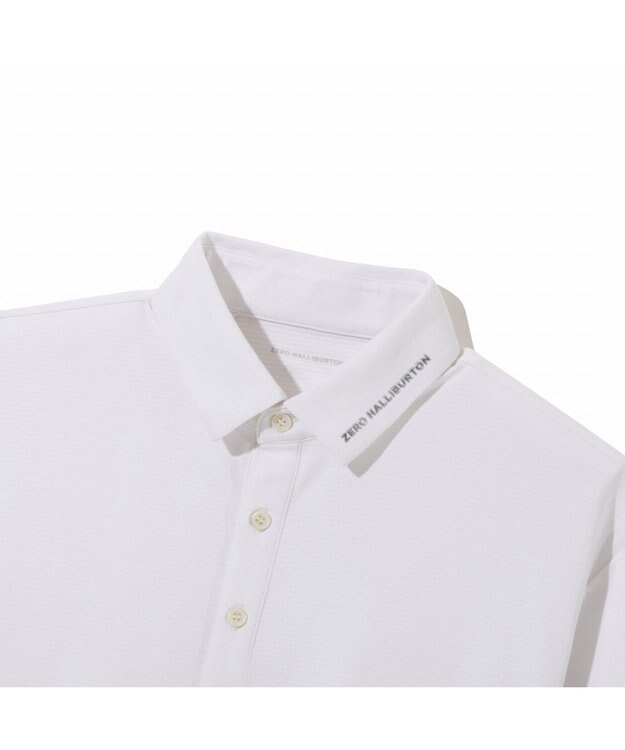 ZERO HALLIBURTON 【吸水速乾・UVケア】 着心地ポロシャツ ZHG-M5S7a 82952 ホワイト