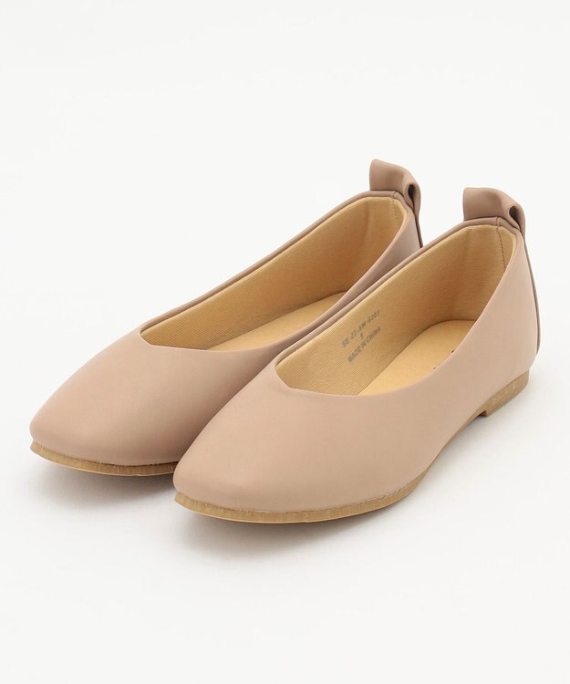 ANY 【定番人気・履き心地抜群】走れるバレエパンプス ベージュ