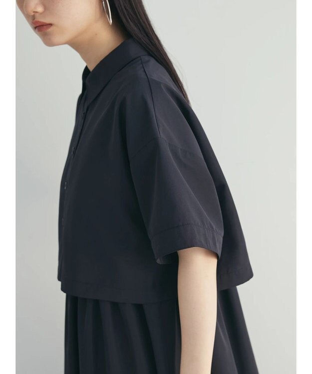 Green Parks armonia．ＳＥＴ２点　シャツワンピース Black