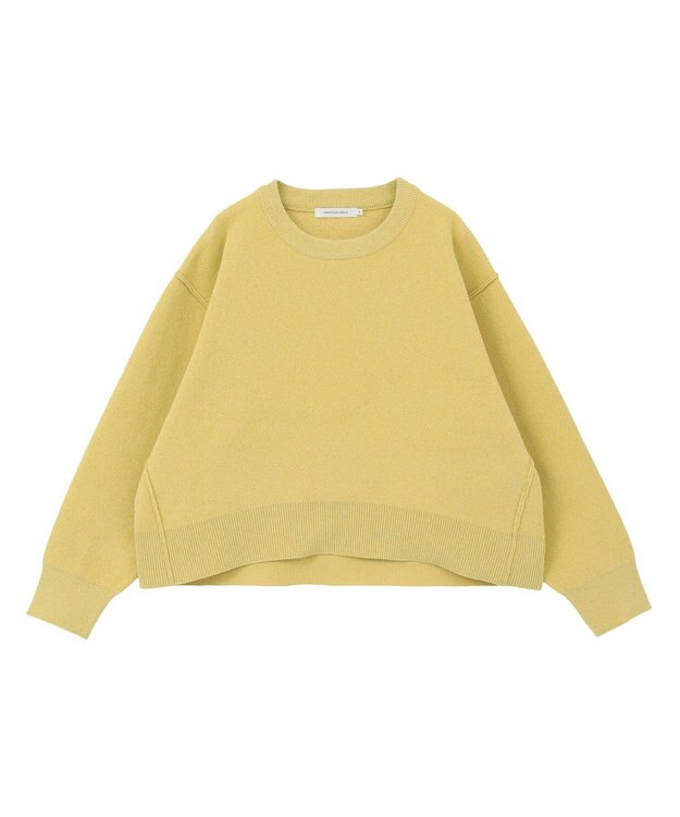 AMERICAN HOLIC 【選べる丈】モールニットプルオーバー Mustard