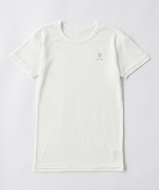 BEAMS SCHOOL 半袖インナーシャツ2枚セット ホワイト