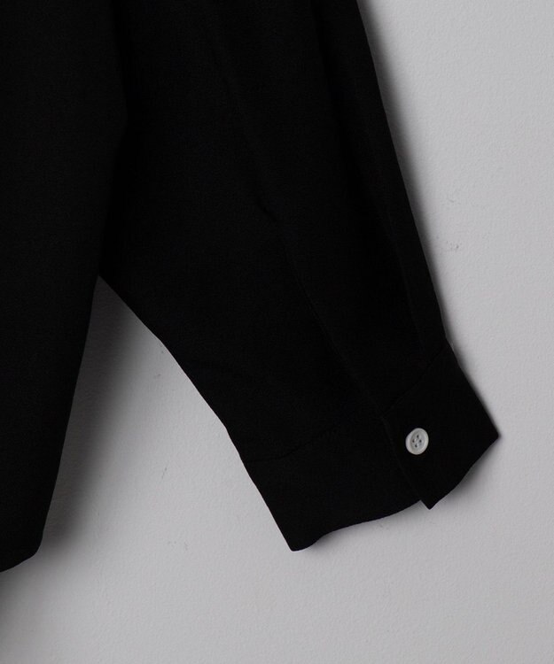 WEGO アムンゼンワンポイントBIGシャツ（LS） ブラック