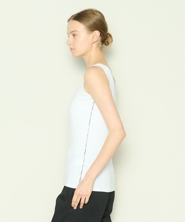 JOSEPH 【洗える】クリーミーリブ　タンクトップ White
