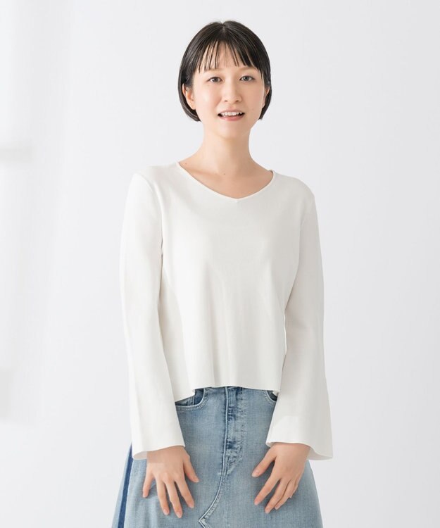 ONWARD Reuse Park 【J.PRESS】ニット春夏 ホワイト