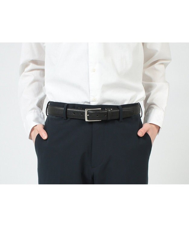 REGAL FOOT COMMUNITY 【リーガル】TS87 エンボス ドレスベルト ベルト ブラック