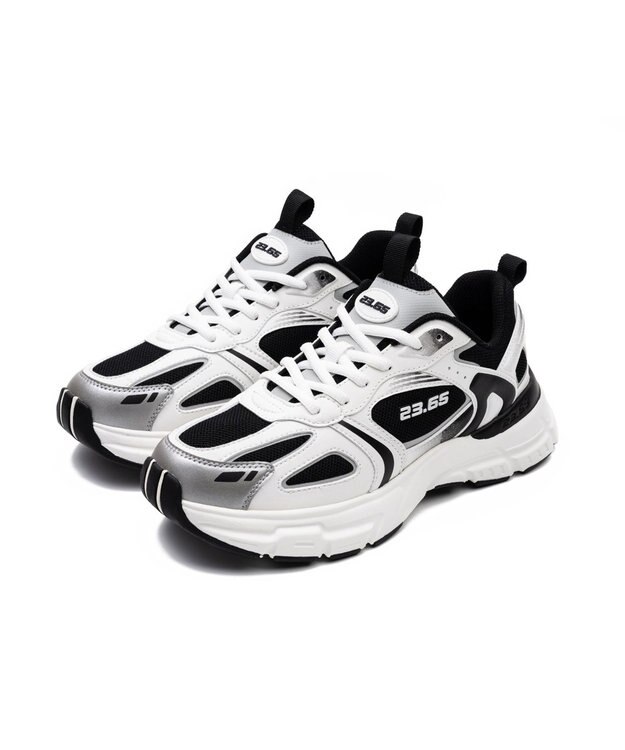 BONTRE 【23.65/イーシプサムチョンユクオ】スポーティレースアップスニーカー/PIPER マルチブラック