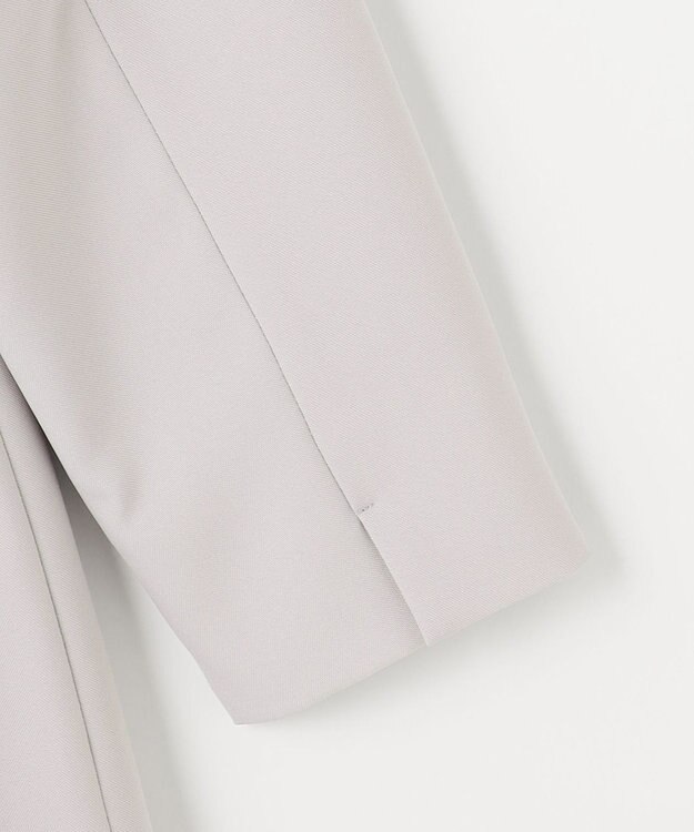 ANY SIS エレガントロング トレンチ コート ライトグレー