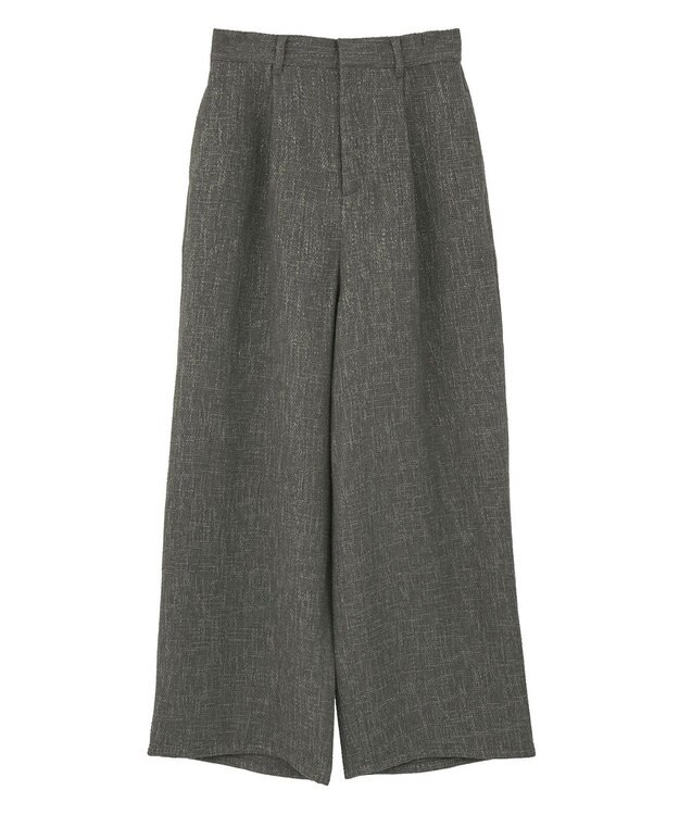 CRAFT STANDARD BOUTIQUE ツイードパンツ Charcoal Gray
