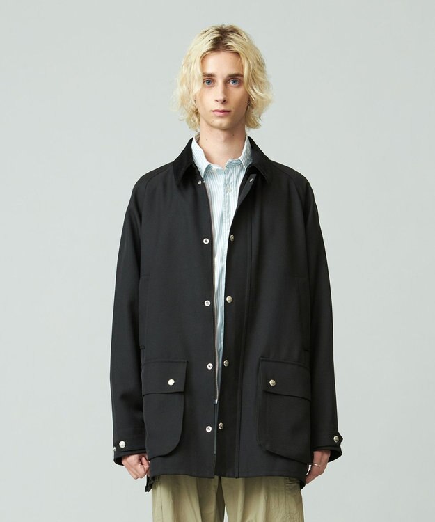 J.PRESS YORK STREET 【UNISEX】UNIVERSAL OVERALL×YORK STREET カバーオールジャケット ブラック系