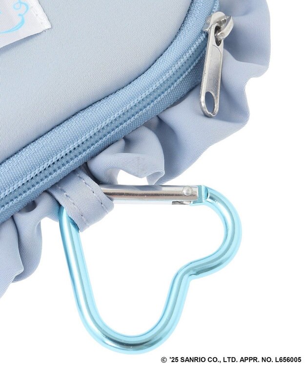 Green Parks チャーミーキティ／フリルポーチ Light Blue