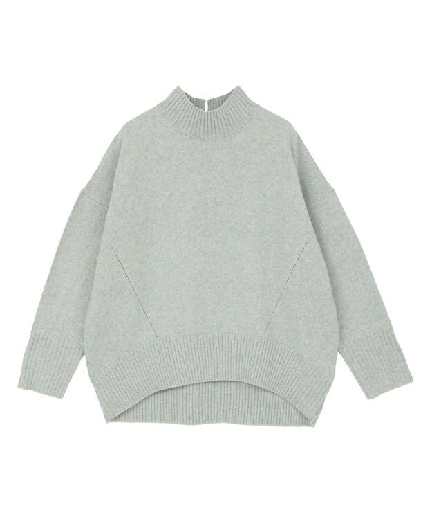 AMERICAN HOLIC モックネックコクーンニットプルオーバー Mint