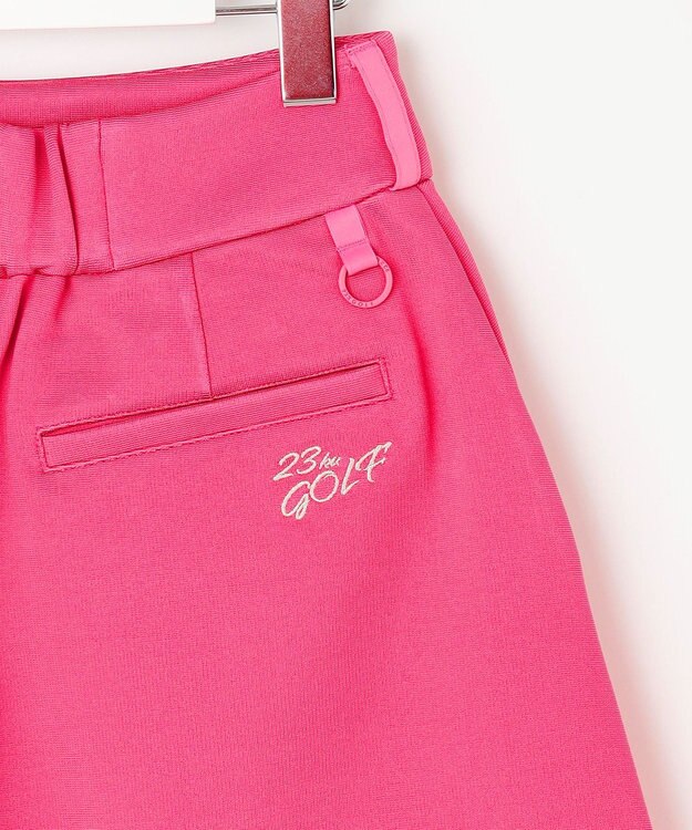 23区GOLF 【WOMEN】【ストレッチ】トリコットジャージ  フレアスカート ピンク系