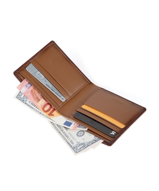 ACE BAGS & LUGGAGE LO HOMME PRESSE アルカイックAC 本革 二つ折り財布 71894 ロ・オム・プレッセ ブラウン