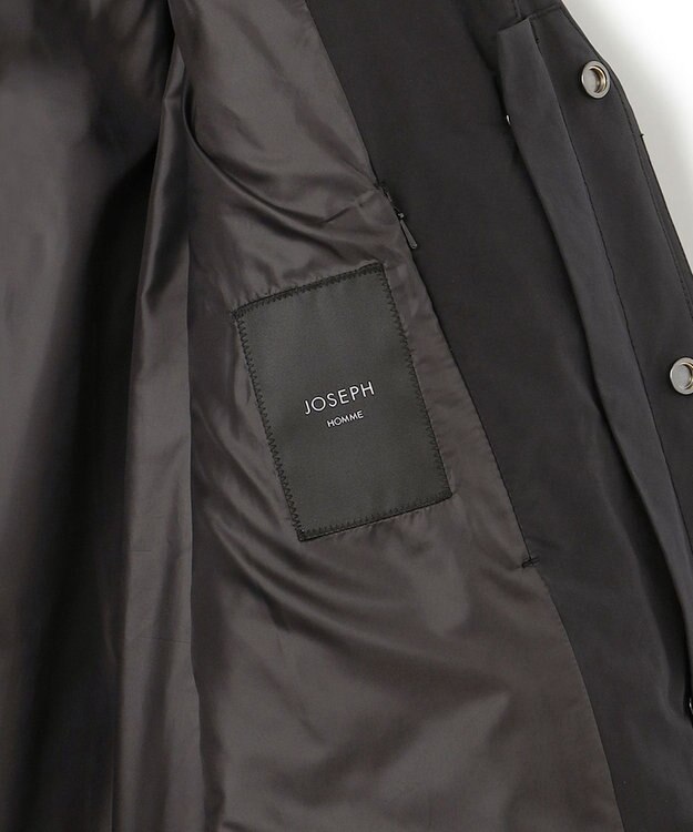 JOSEPH HOMME パウダーピーチクロス　 3WAYフードコート ブラック系