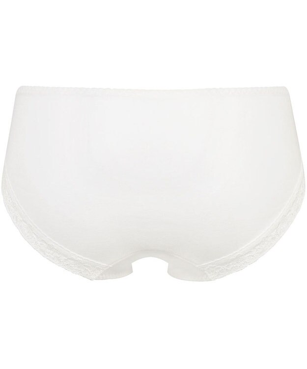 Wing ショーツ 【ときはなつブラ】 KB2172・KB2872とペア 綿混素材(身生地部) はきこみ丈あさめ KF2372 ウイング／ワコール アイボリー