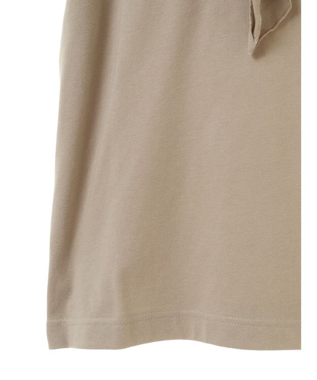 CRAFT STANDARD BOUTIQUE フリルデザインTee Gray Beige