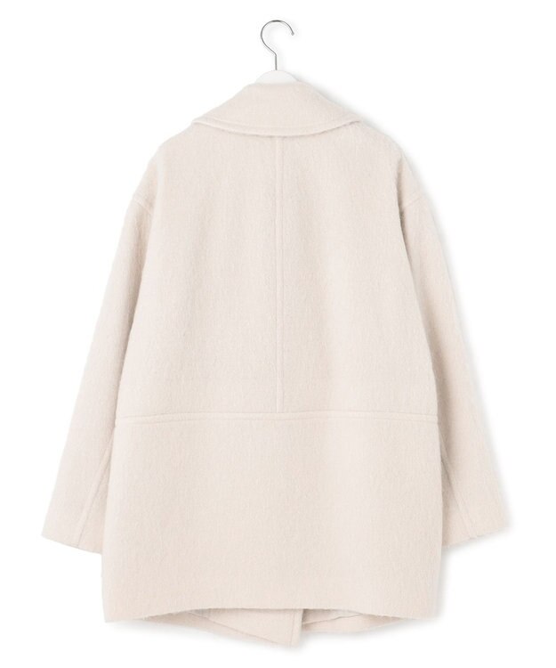 23区 L 【Oggi1月号掲載】ループカットシャギー コート アイボリー系