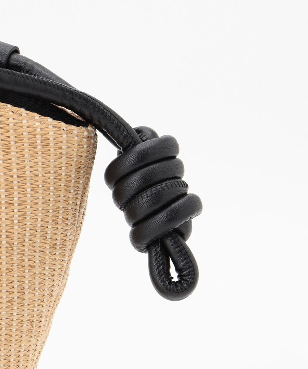 組曲 エンブロイダリーカゴ バッグ ベージュ系