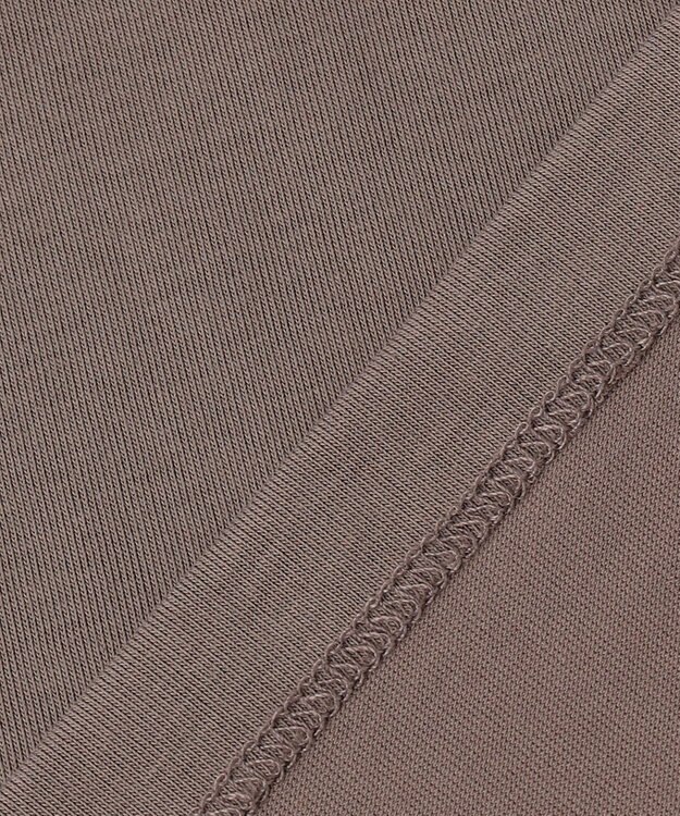 ANY ニットリブフレンチスリーブプルオーバー モカ