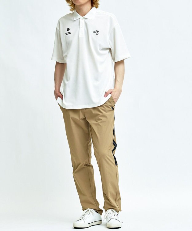 PW CIRCULUS 【MEN】サイドベンチレーションテーパードパンツ 2026年モデル ゴルフ ベージュ系