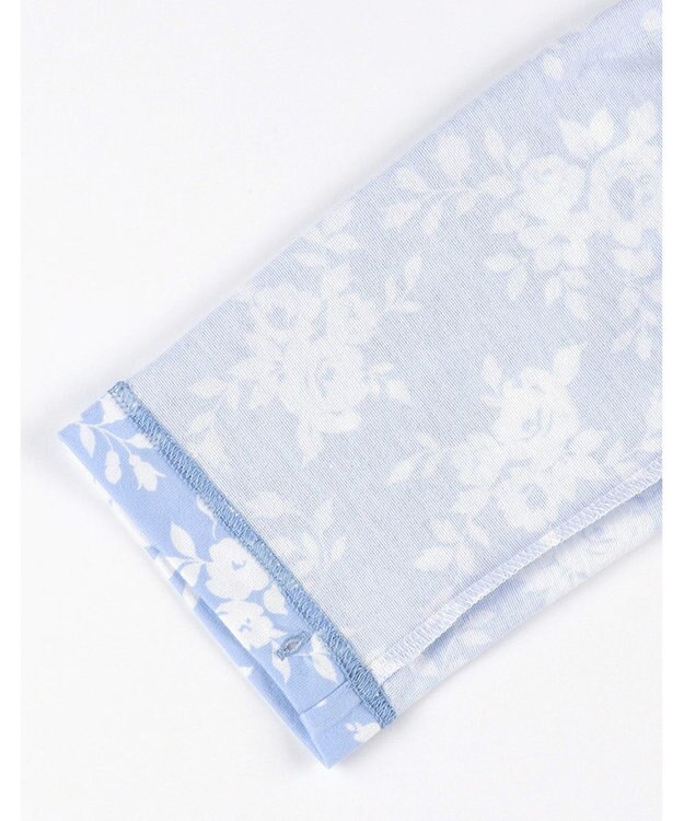 Wing パジャマ 長袖 長ズボン 綿100％ 天竺素材 レディース EP7034 ウイング／ワコール サックス