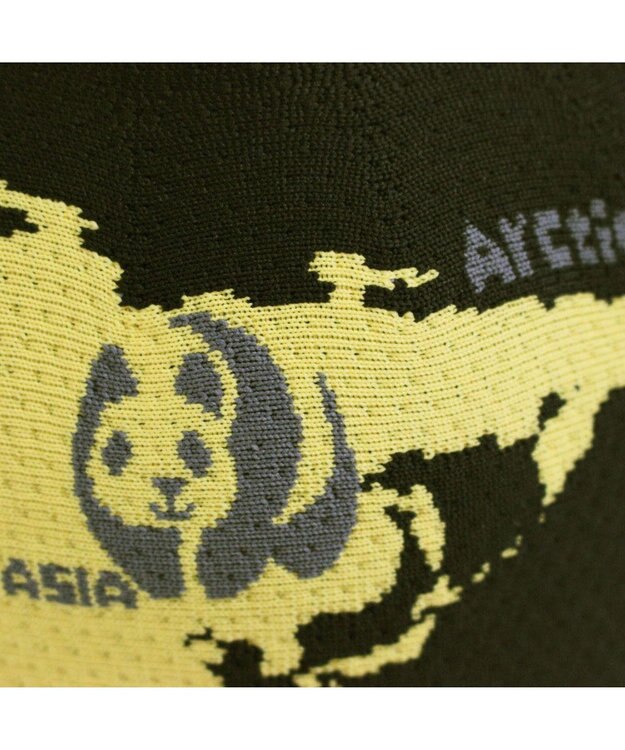 ROOTOTE 6844【インテリアにもなるトート】CJ.チキュウギ.ニット-A 02：ブラック