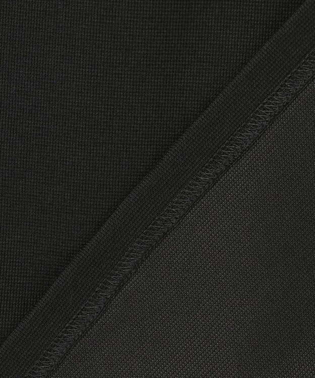 23区GOLF 【MEN】温度調節素材『サーモアジャスト』シンプル ポロシャツ ブラック系