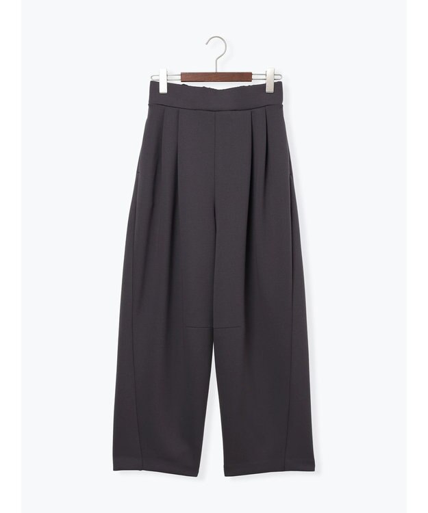Te chichi ダンボールカーブパンツ チャコールグレー