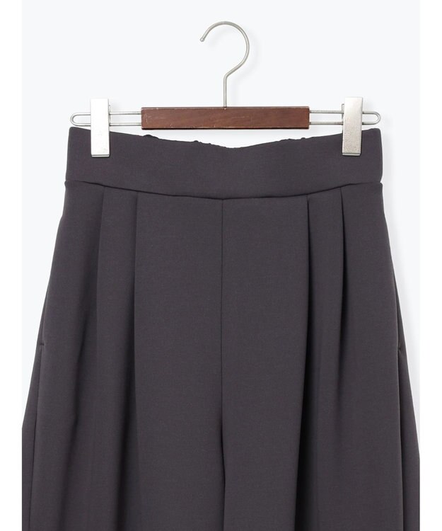 Te chichi ダンボールカーブパンツ チャコールグレー