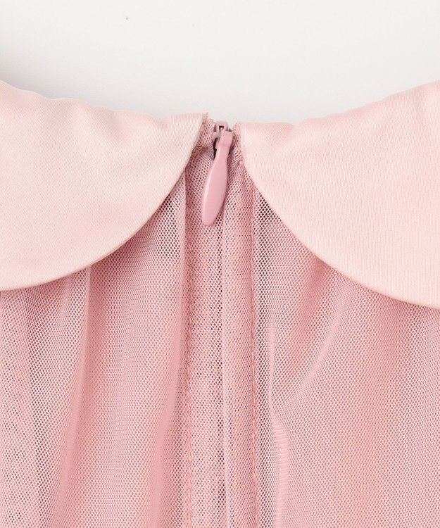 組曲 KIDS 【110-140㎝】チュールフレア ドレス ピンク