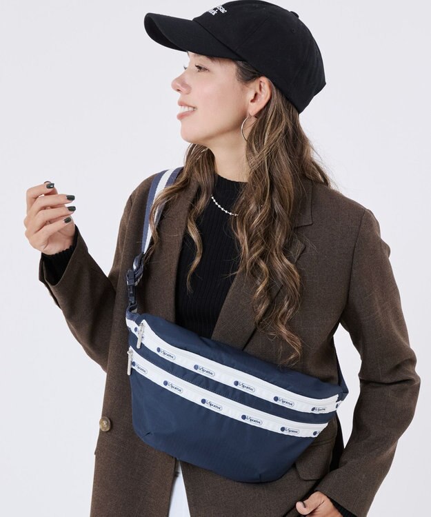 LeSportsac HERITAGE BELT BAG/スペクテイターディープブルー スペクテイターディープブルー