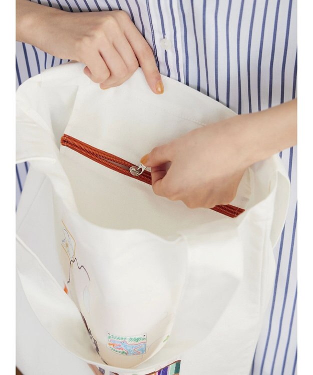 CRAFT STANDARD BOUTIQUE ｃｏｚｕｅ　トートバッグ White