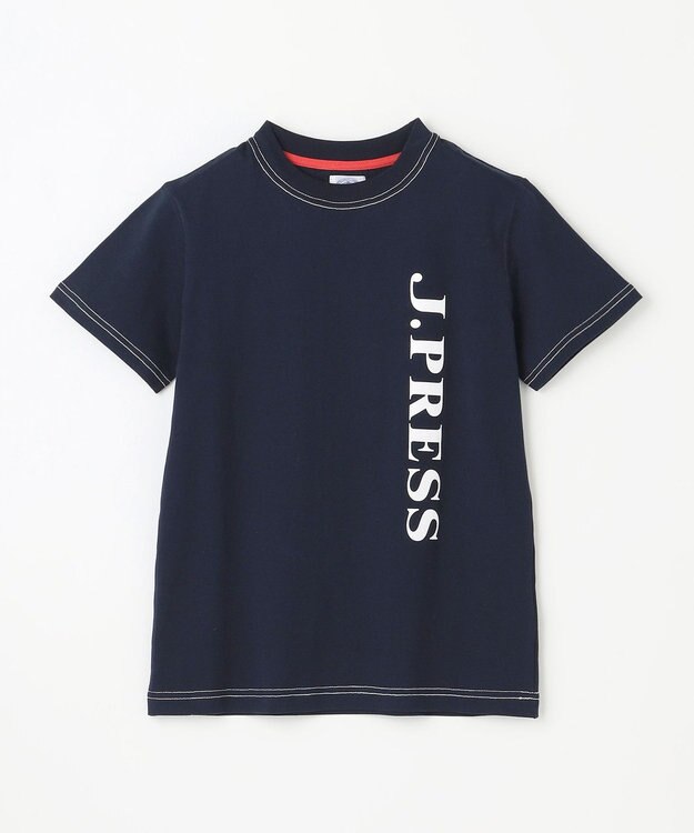 J.PRESS KIDS 【140-170㎝】ブランドロゴ 半袖Tシャツ ネイビー系