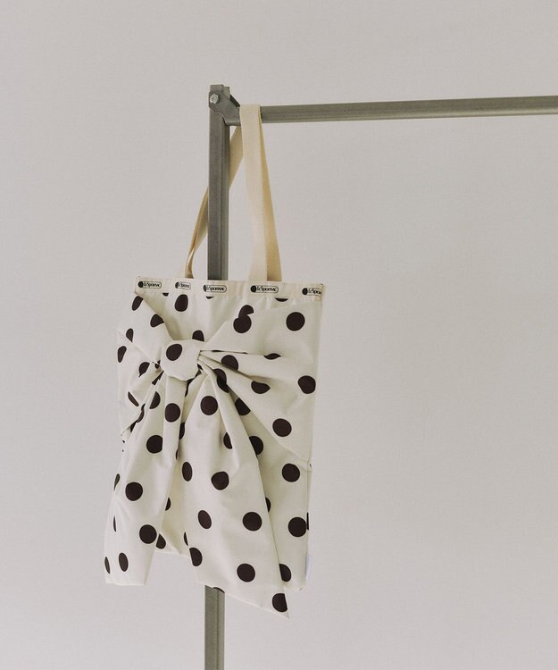 LeSportsac LG BOW EMERALD TOTE/ノワールポルカドットスナイデル ノワールポルカドットスナイデル