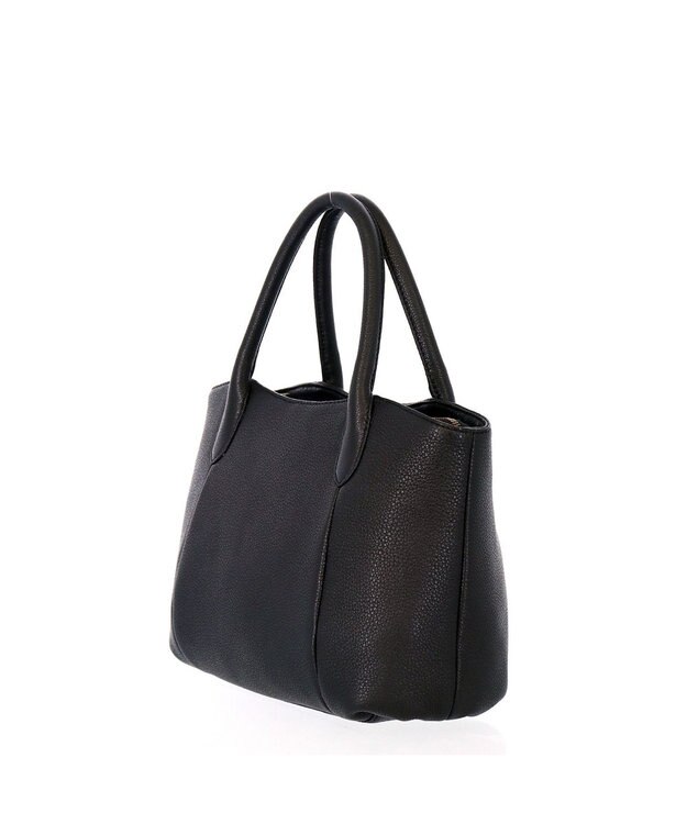 IBIZA 牛革　ハンドバッグ（ワイドサイズ） 黒