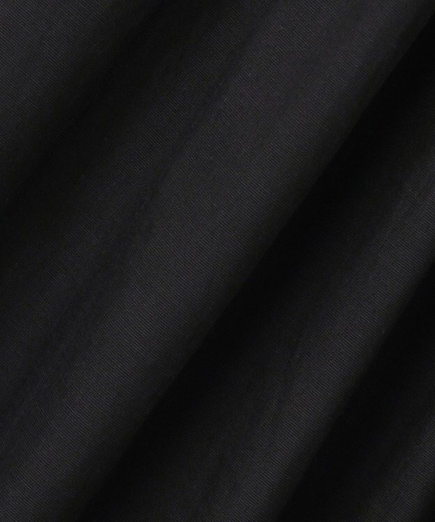 ICB L リネンスラブローン シャツワンピース ブラック