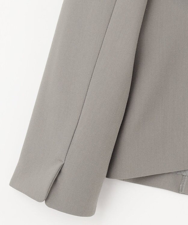 ANY SIS L 【セットアップ対応】褒めらレディカラーレス ジャケット ライトグレー