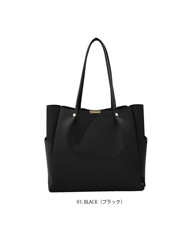 ROOTOTE 1329【ビジネスバッグ】LT.ミディアム.ルーワーク-A 01：ブラック