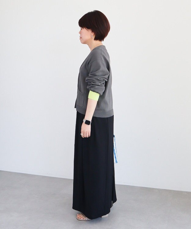 CRAFT STANDARD BOUTIQUE Ｖネックニットカーディガン Dark Gray