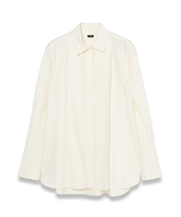 JOSEPH 【WEB&OUTLET限定】バランサーミル　シャツアウター Ivory