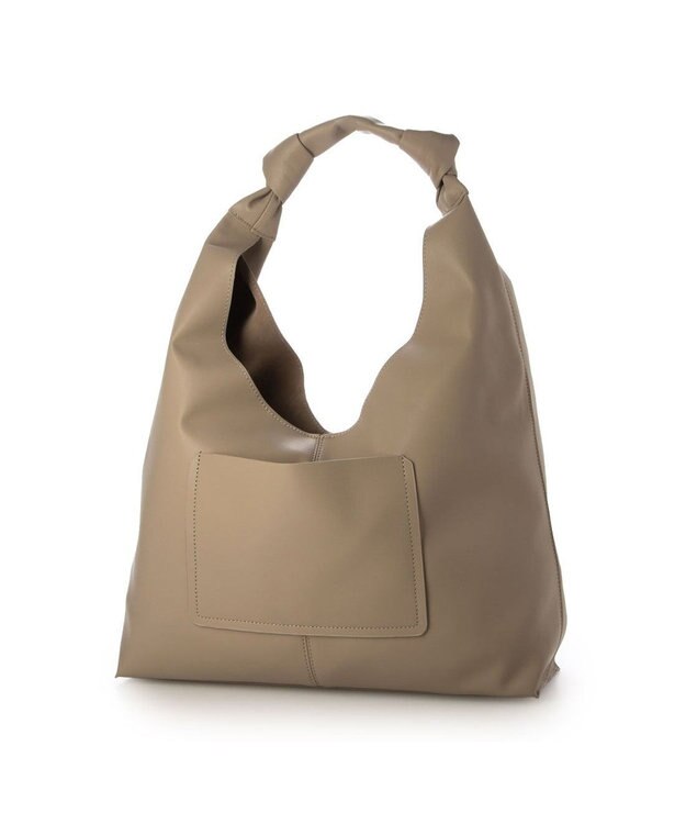 UNBILLION カシュカシュ cachechche / ノットディテールPUワンショルダー オーク