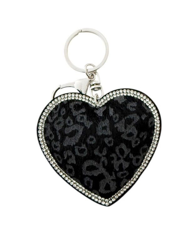 WEGO キラキラハートキーホルダー 柄5