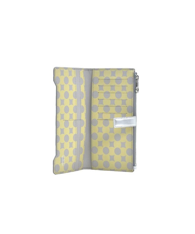 MIYABIYA La quoh with kirakaracho ロングウォレット 月白銀(つきしろぎん)