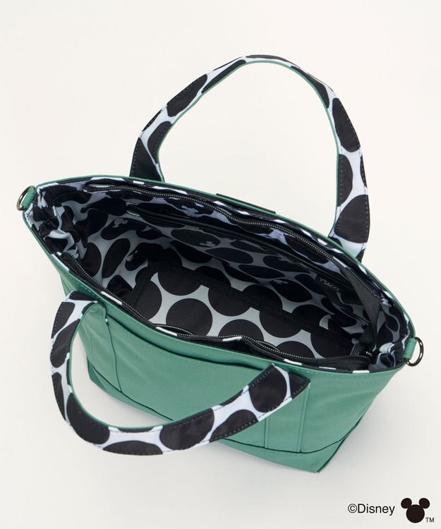 Y'SACCS 【Disney Collection】シルエットプリント2WAYミニトートバッグ グリーン