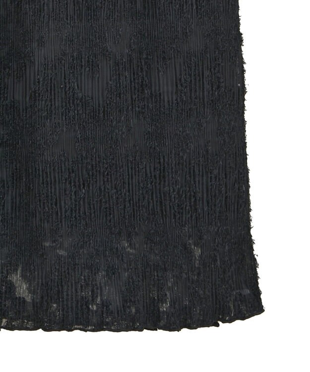 earth music&ecology マジョリカプリーツナロースカート Black