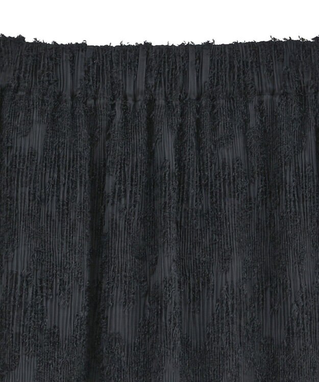 earth music&ecology マジョリカプリーツナロースカート Black